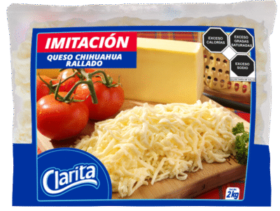 Queso Chihuahua Rallado Clarita 2 kg