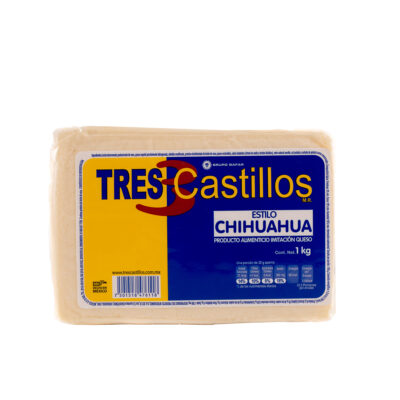 Queso Chihuahua Tres Castillos 1 kg