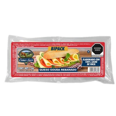 Queso Gouda Cono Sur Rebanado
