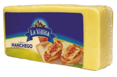 Queso Manchego La Villita Barr 3.3kg