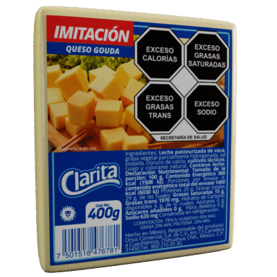 Queso Gouda Clarita 400 g