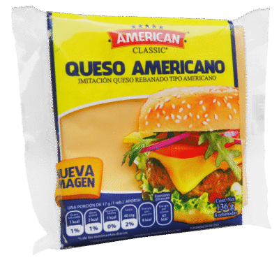 Queso Amarillo Rebanado American Classic