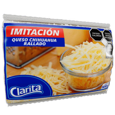 Queso Chihuahua Rallado Clarita 500 g