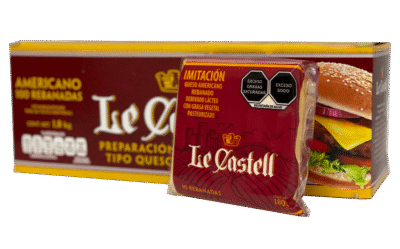 Queso Americano Le Castell Paq 180 g